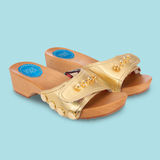Butterscotch Gold Lucille Sandals