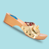 Butterscotch Gold Lucille Sandals