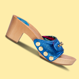 Cobalt Blue Georgie Sandals