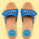 Cobalt Blue Georgie Sandals
