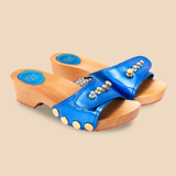 Cobalt Blue Lucille Sandals