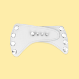 Cotton  White Sandal Straps