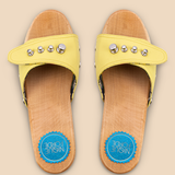 Macaroon Yellow Georgie  Sandals