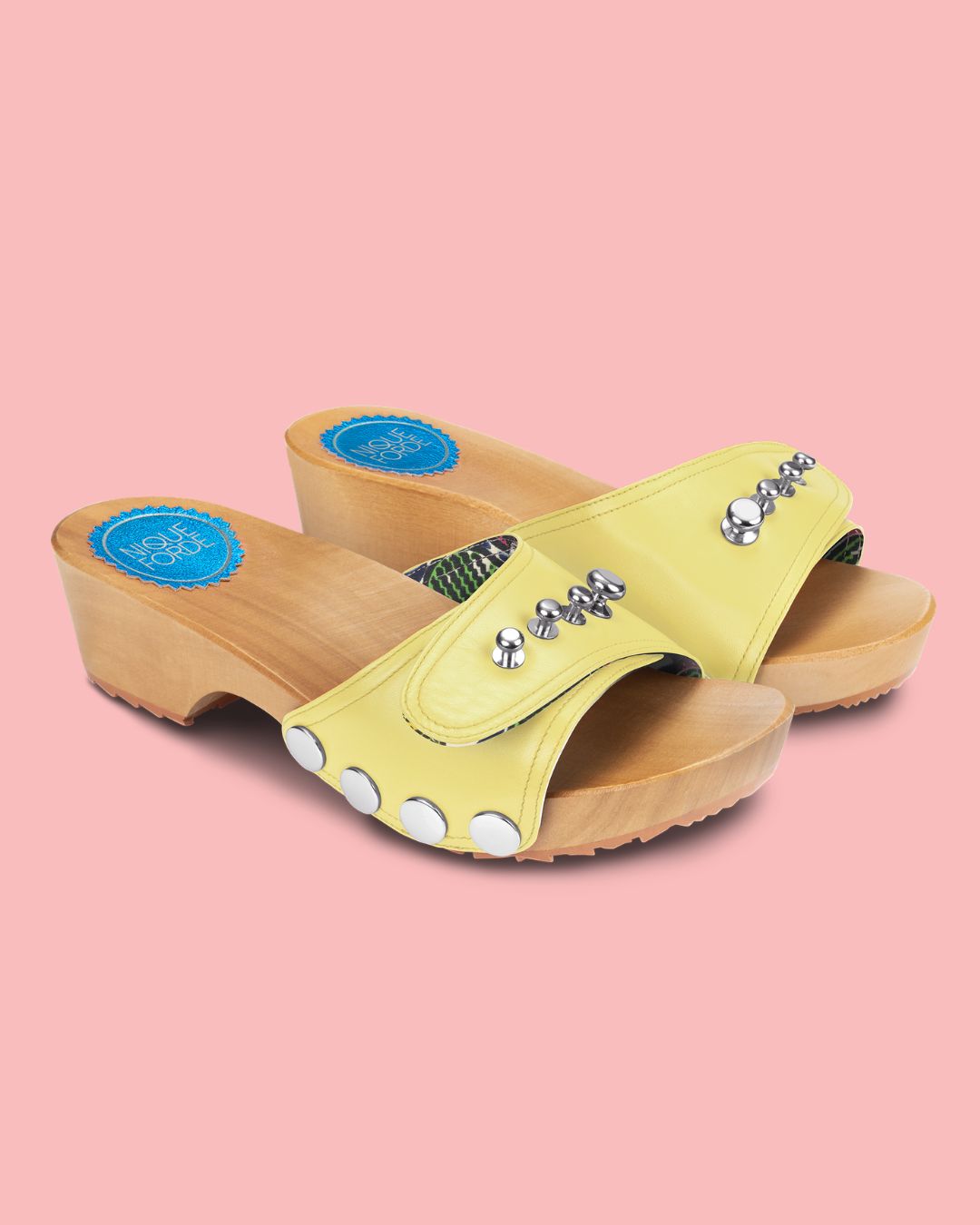 Macaroon Yellow Lucille Sandals