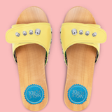 Macaroon Yellow Lucille Sandals