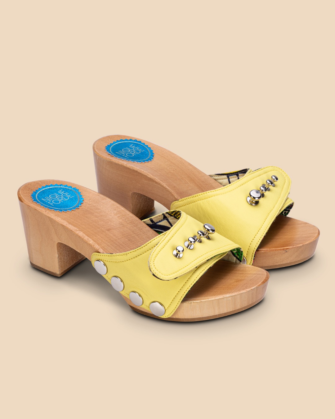 Macaroon Yellow Georgie  Sandals