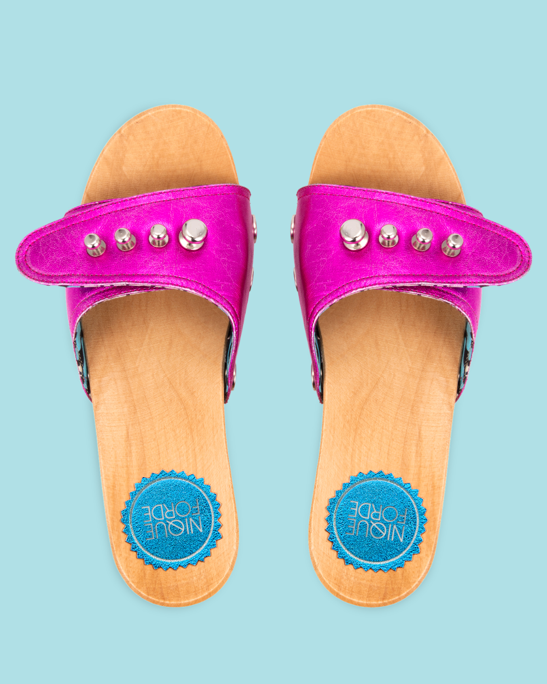 Magenta Lucille Sandals