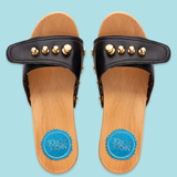 Raven Black Lucille Sandals