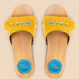 Sunset Yellow Lucille Sandals
