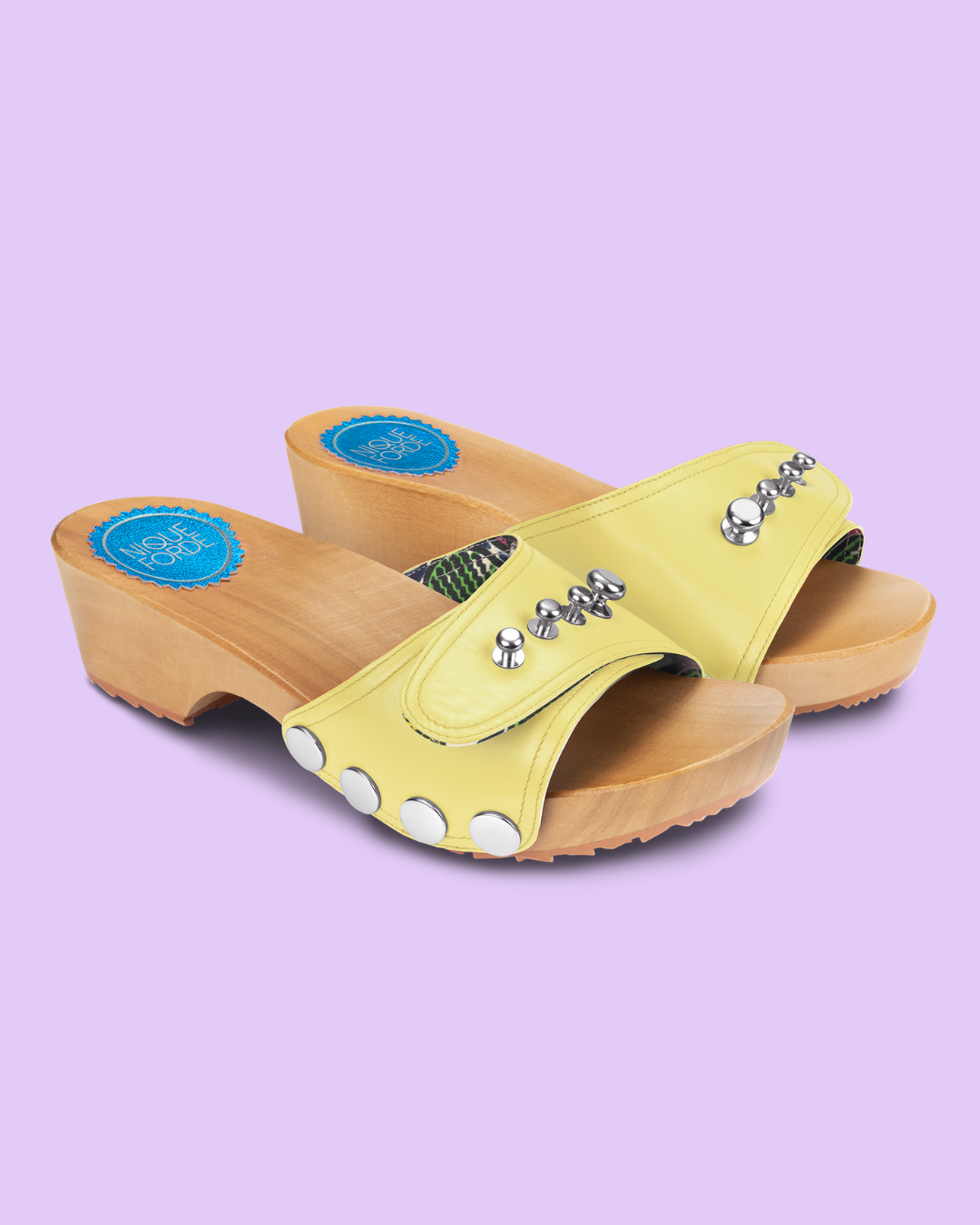 Macaroon Yellow Lucille Sandals
