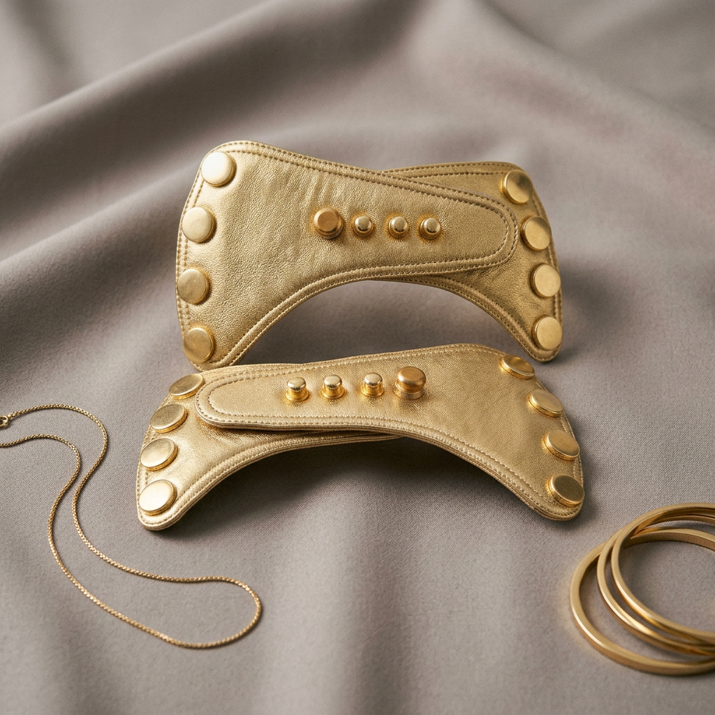 Butterscotch Gold Sandal Straps